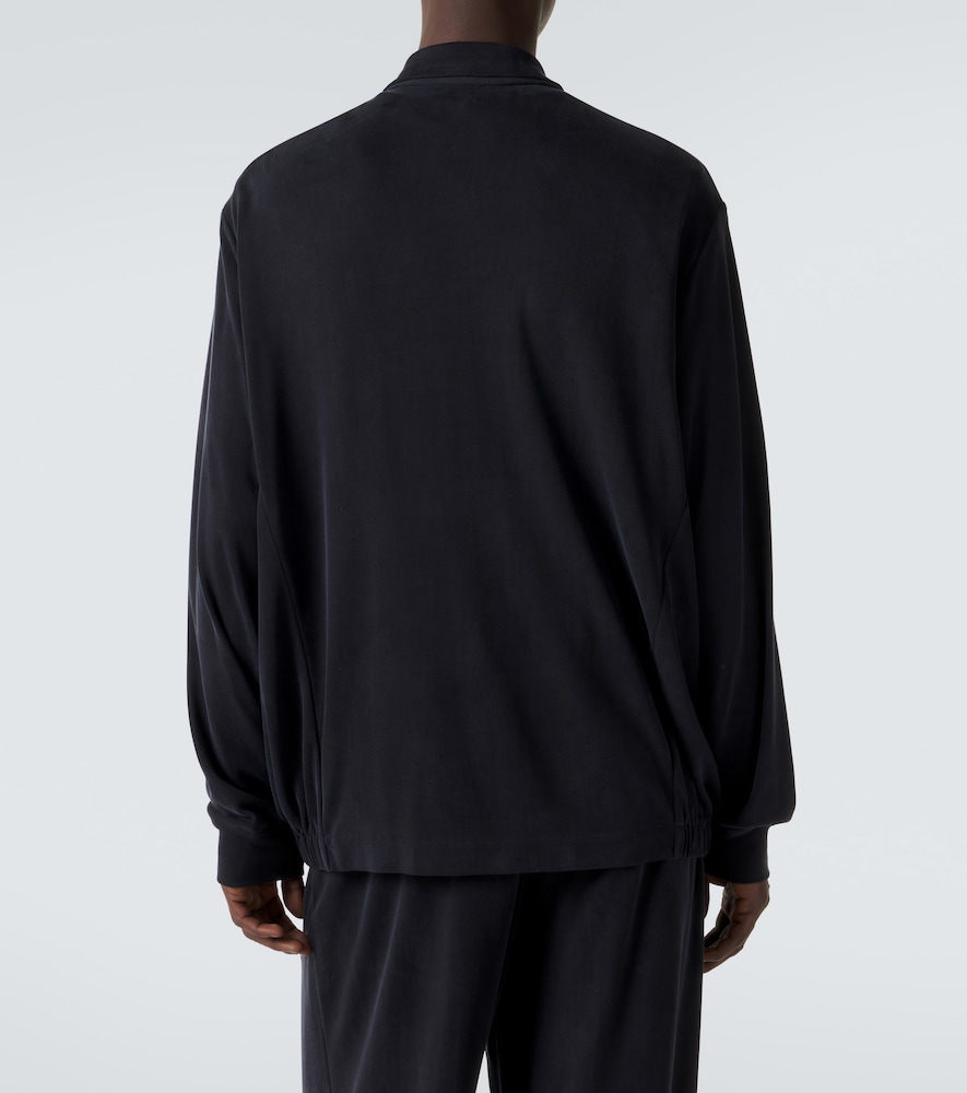 Zip-Up Blouson Jacket