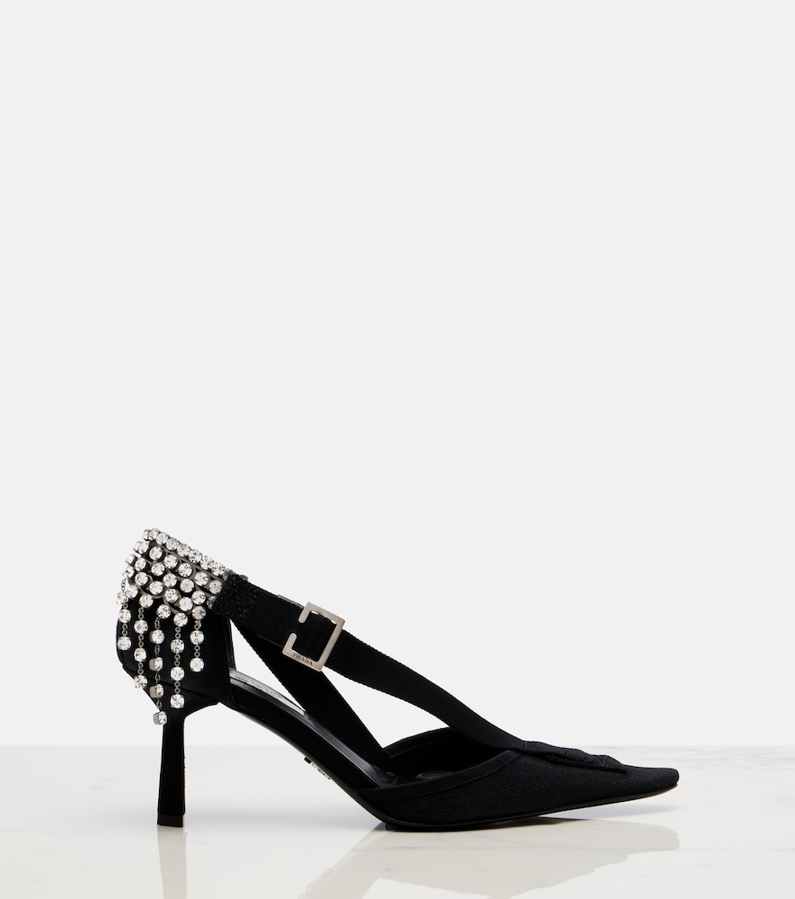  Prada Prada Pumps Mit Kristallen 