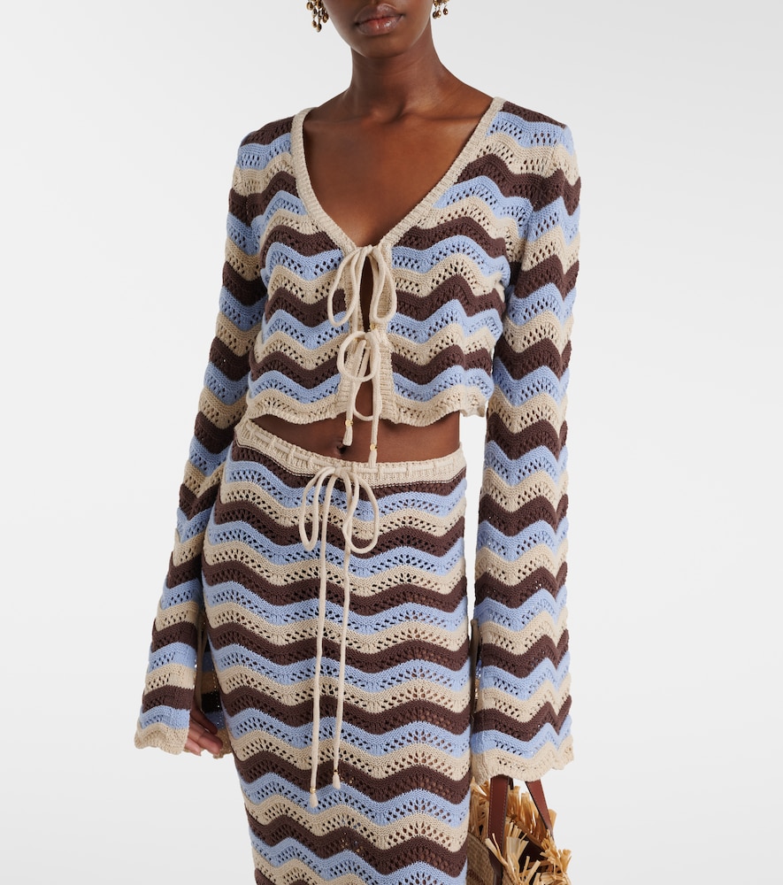  Bananhot Bananhot Cropped-top Miana Aus Einem Baumwollgemisch 