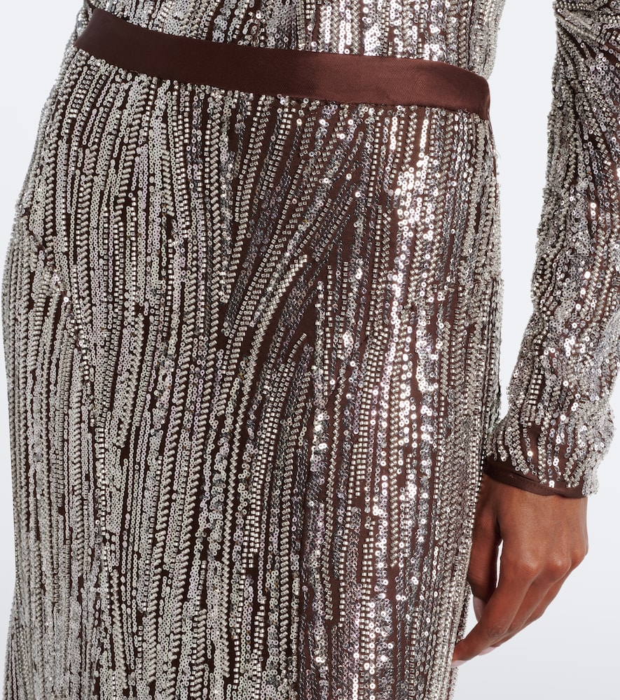 Sequined Maxi