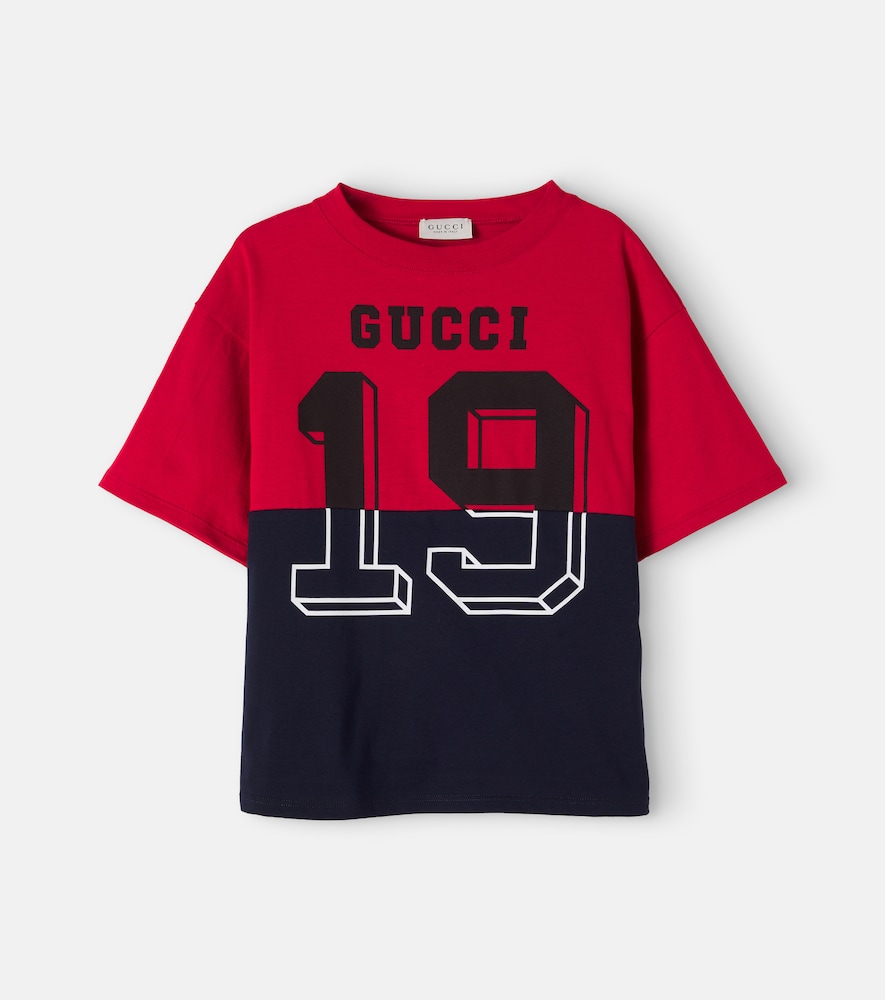 Bedrucktes T-Shirt aus Baumwoll-Jersey