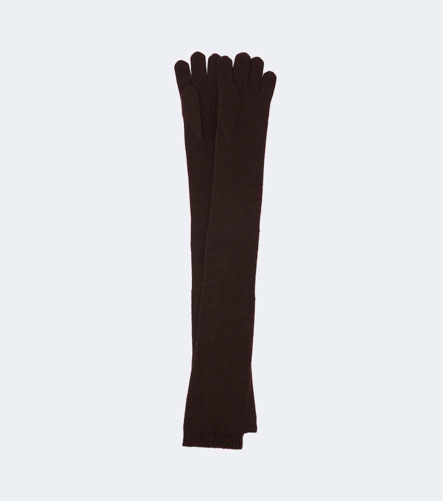 Nour Hammour Gants en cachemire et laine 480$