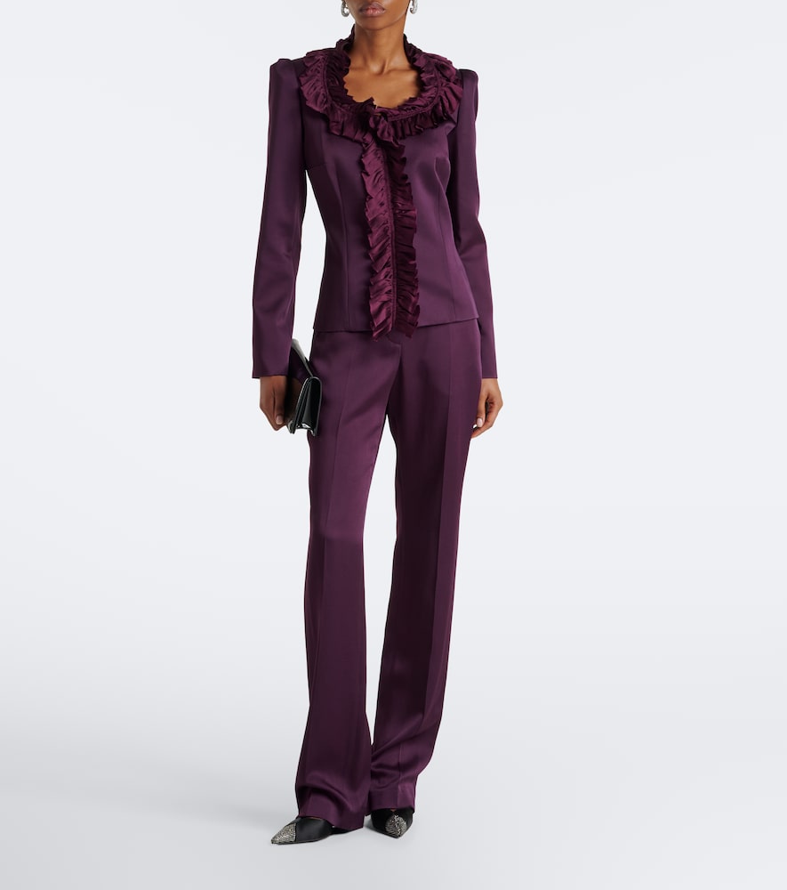 Ruffled Cady Jacket