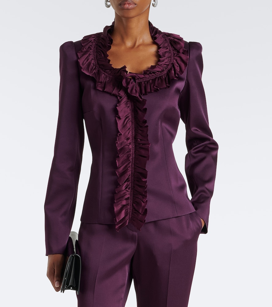 Ruffled Cady Jacket