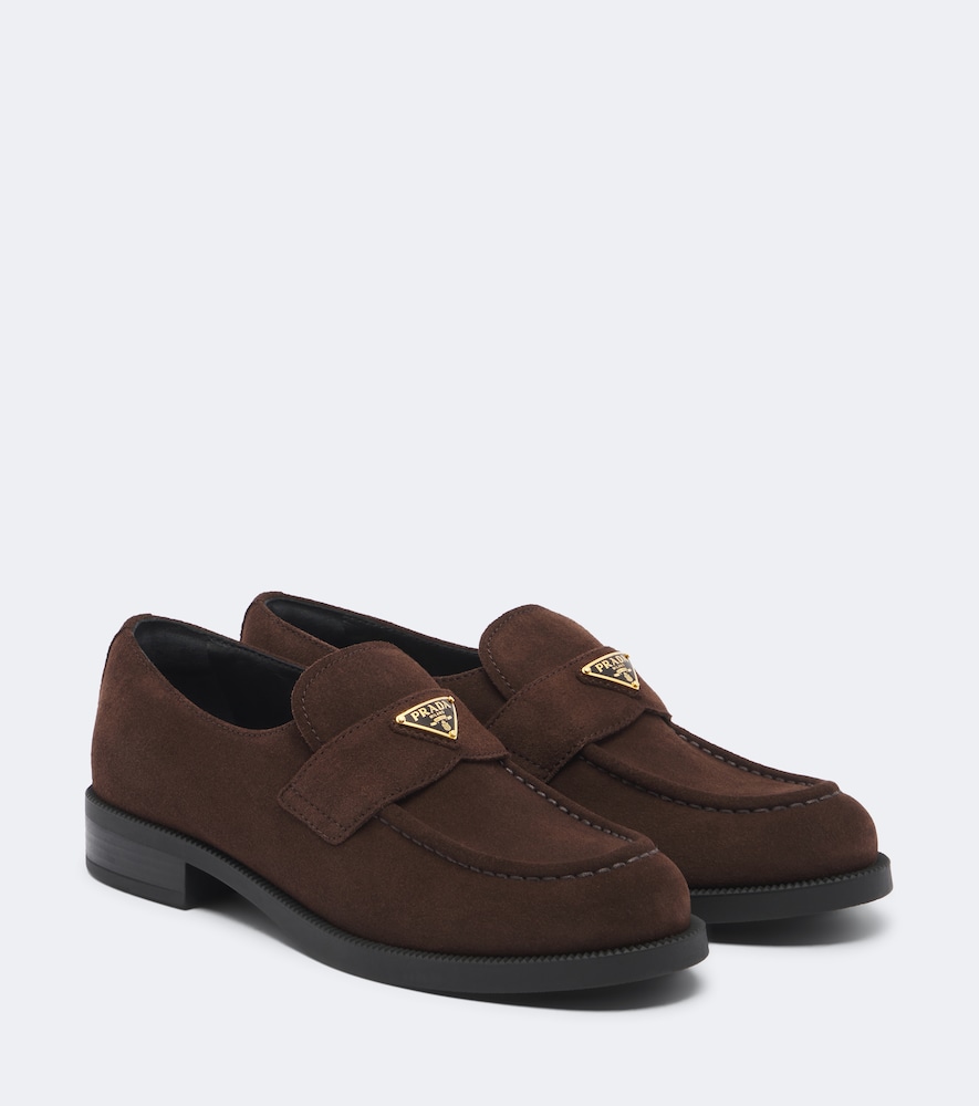 Mocassini in suede