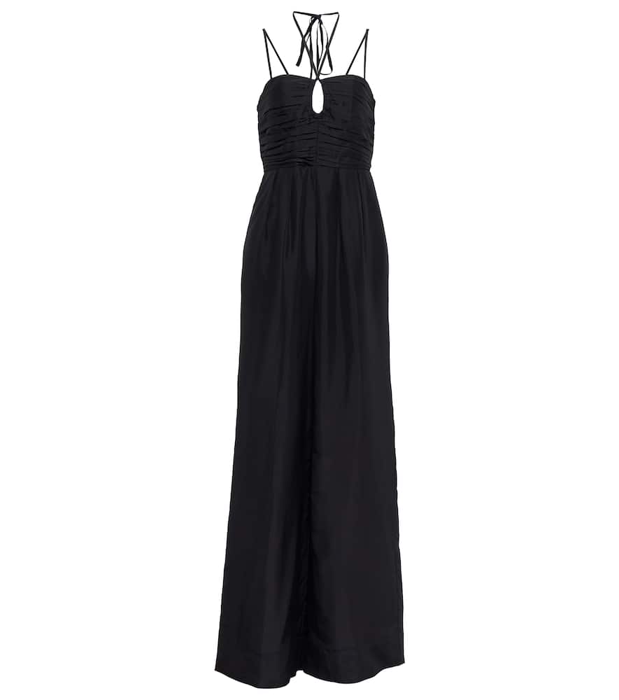 Ulla Johnson Khalida silk halterneck jumpsuit