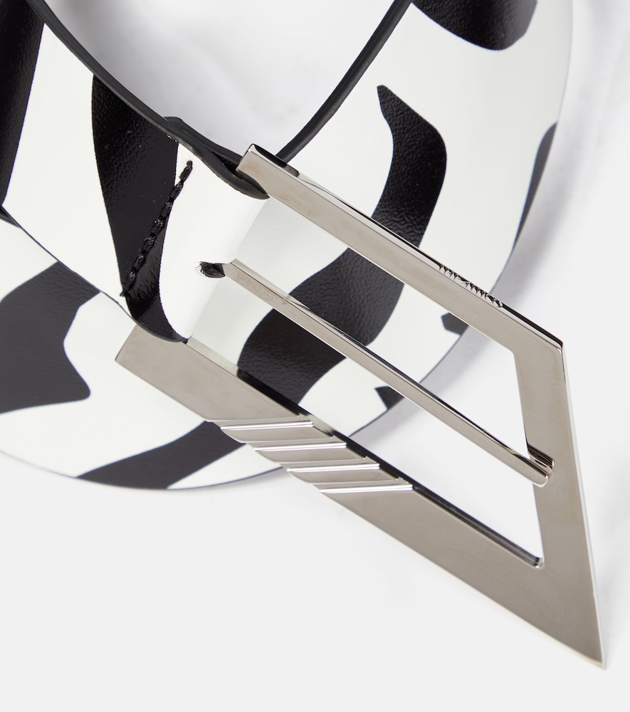  The Attico The Attico Printed Leather Belt 