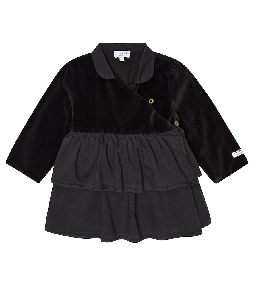 Donsje Baby Floisa ruffled cotton dress