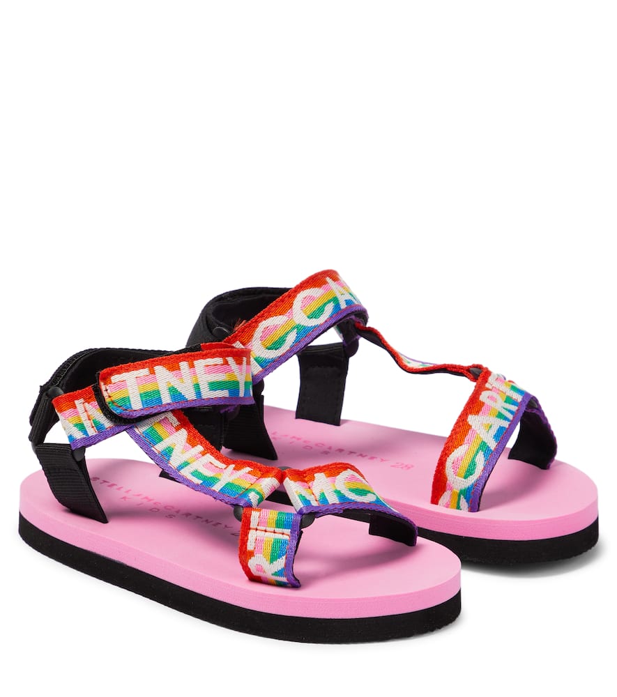 Stella McCartney Kids Logo sandals