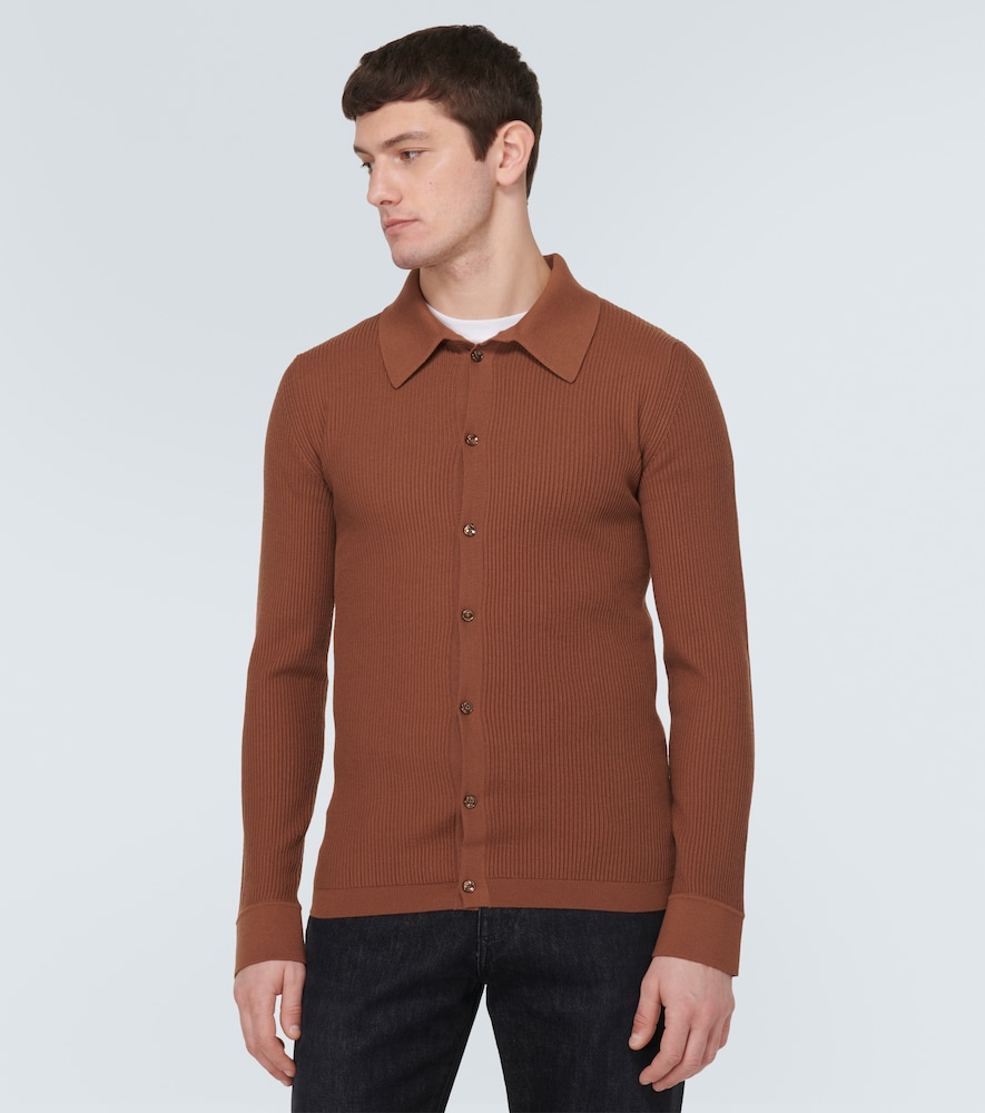  Dolce&gabbana Dolce&gabbana Polopullover Aus Einem Wollgemisch 