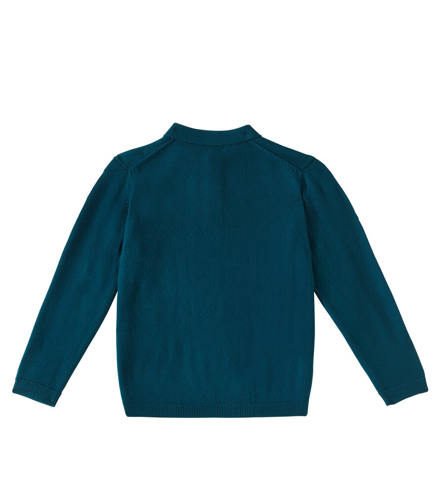  Bonpoint Bonpoint Pull Polo Darius En Laine 