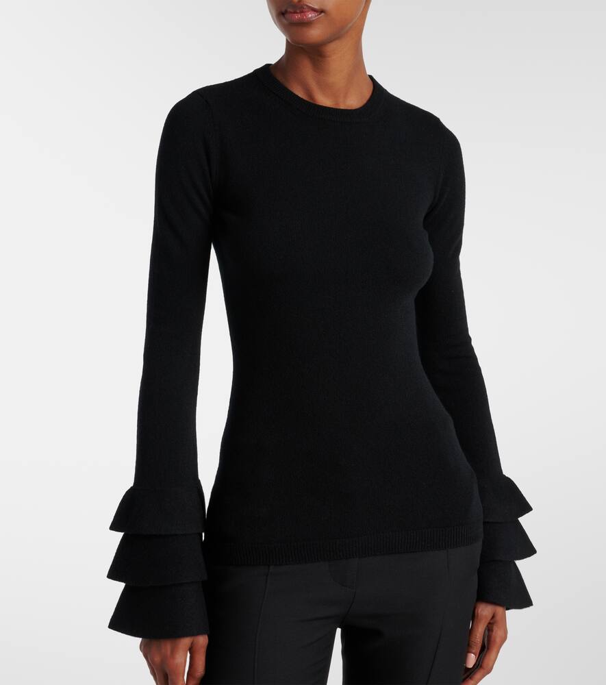 Valentino Viscose-blend Sweater In Schwarz