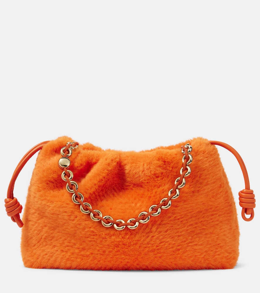 Loewe Flamenco Large knitted bucket bag