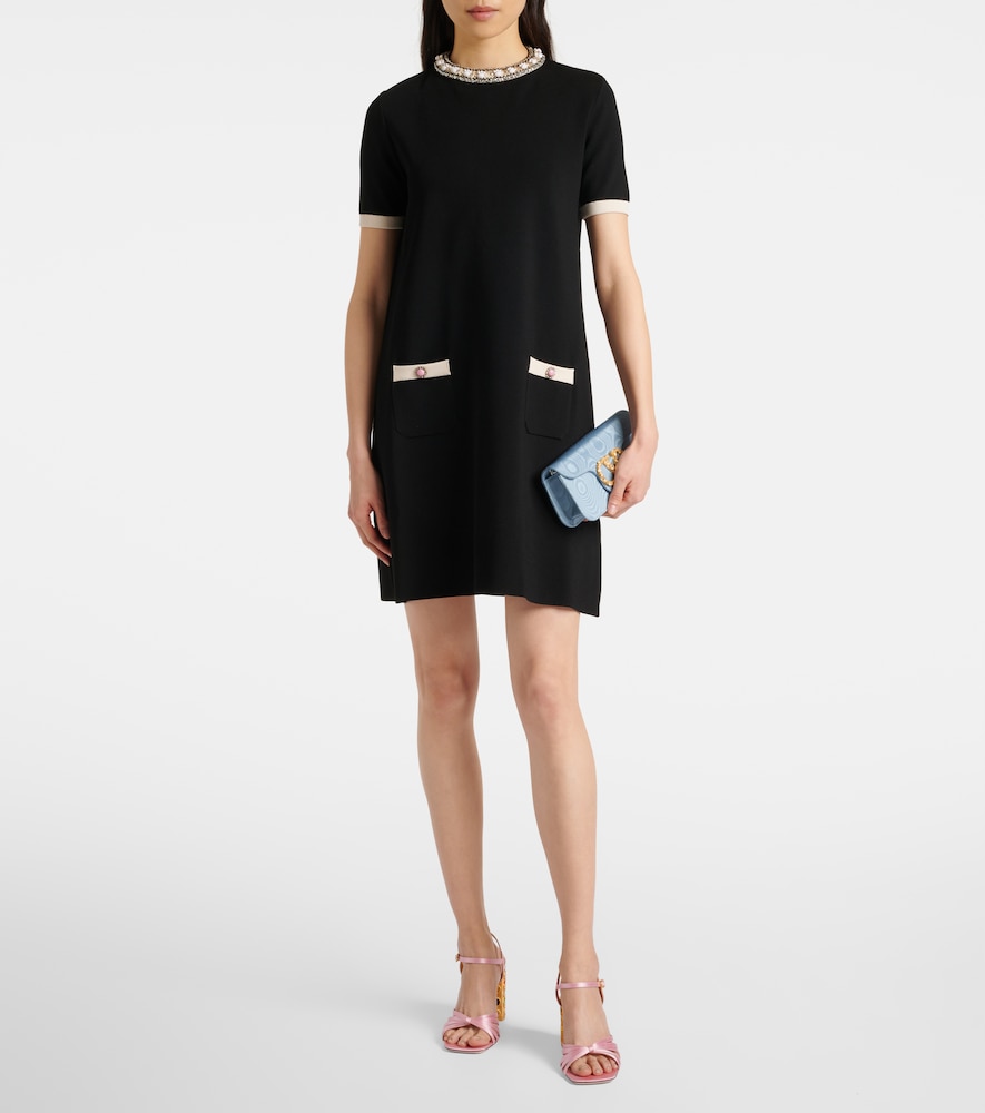  Valentino Valentino Embellished Minidress 