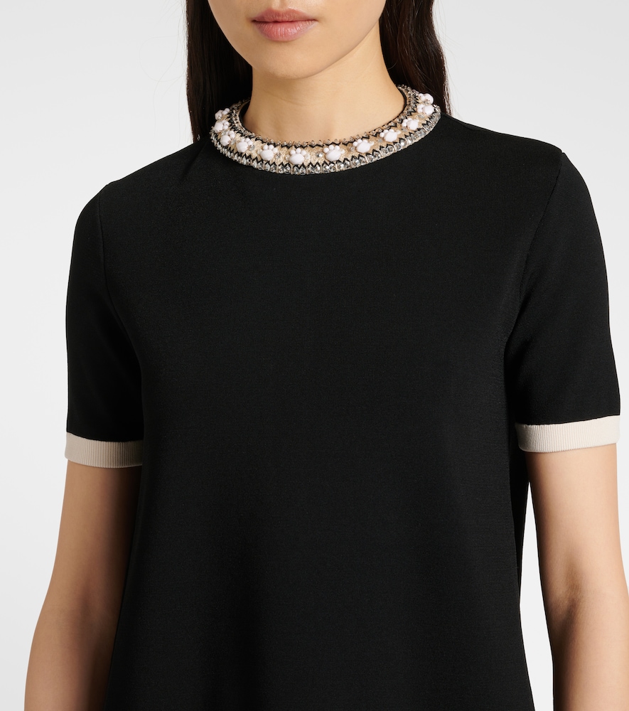  Valentino Valentino Embellished Minidress 
