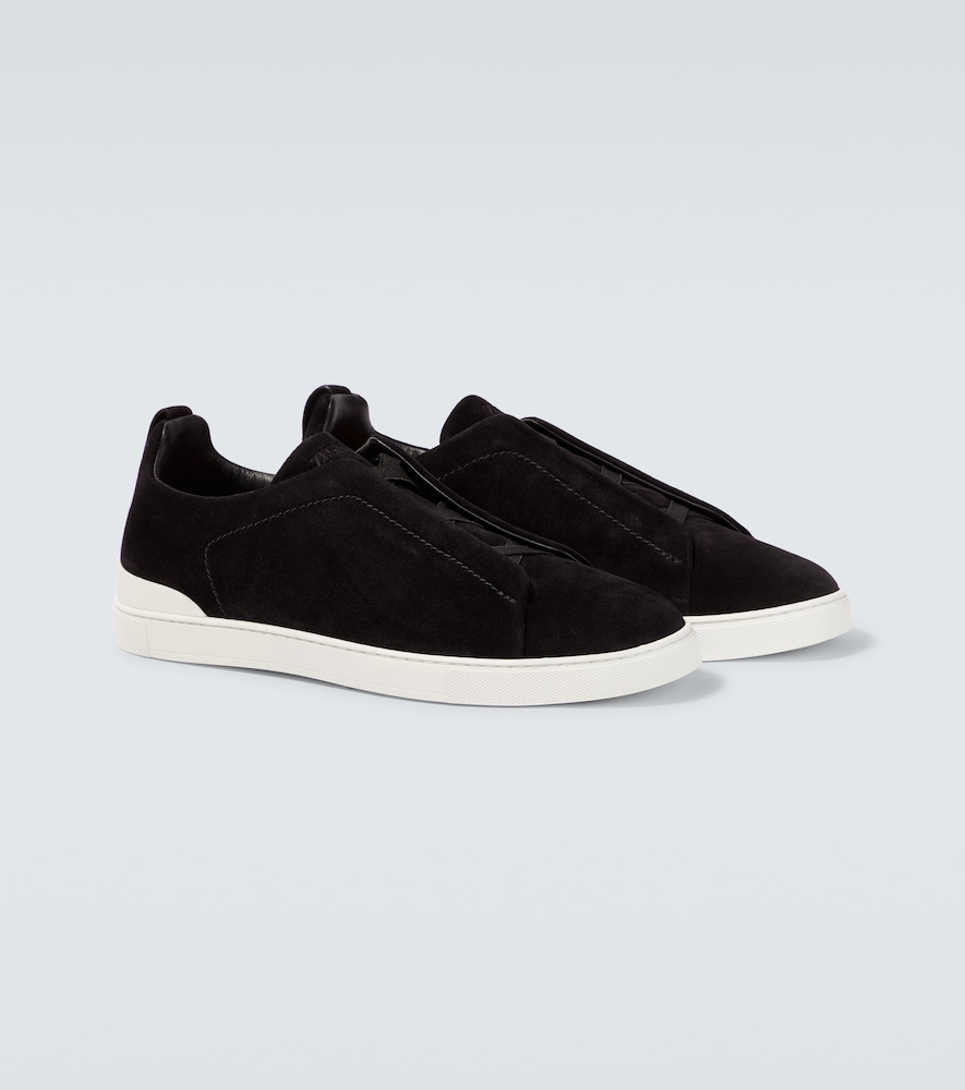  Zegna Zegna Sneakers Triple Stitch Aus Veloursleder 