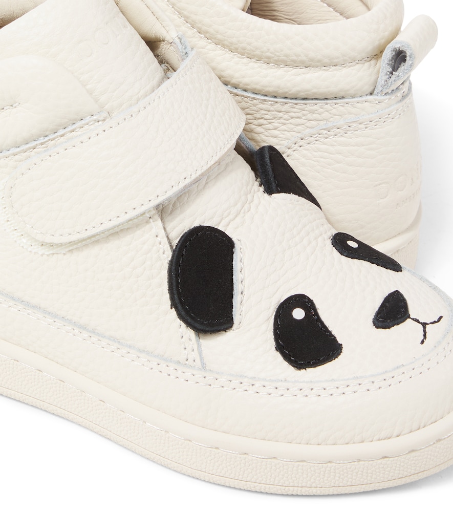  Donsje Donsje Mika Panda Leather Sneakers 