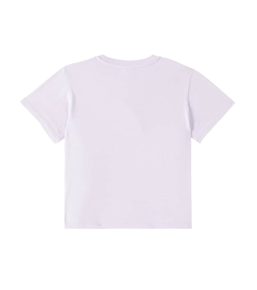 Jellymallow Duck Cotton T-shirt In Purple
