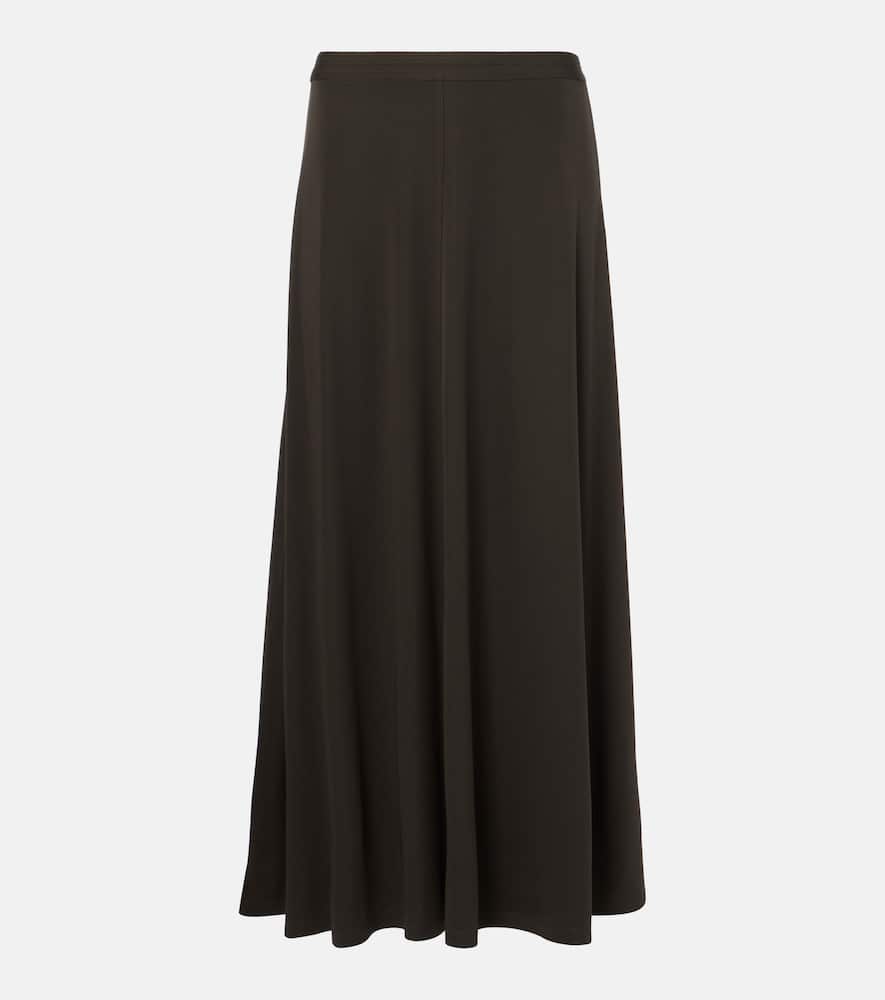 Jersey maxi skirt