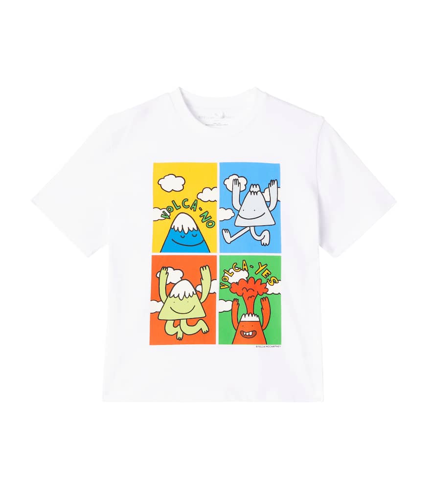 Stella Mccartney Printed Cotton T-shirt