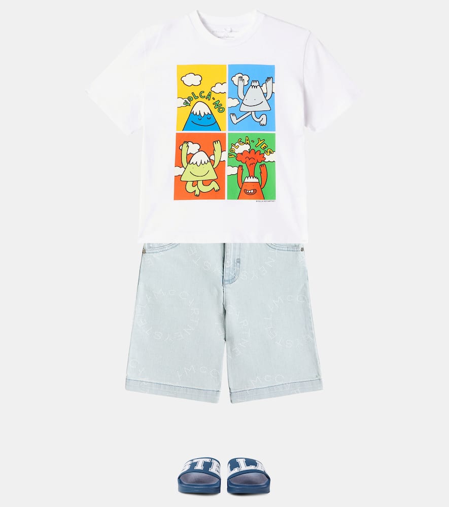 Stella Mccartney Printed Cotton T-shirt