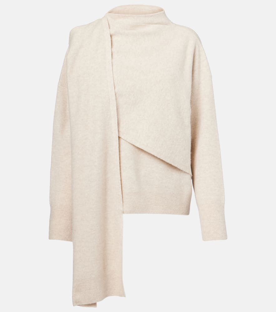 Draped sweater