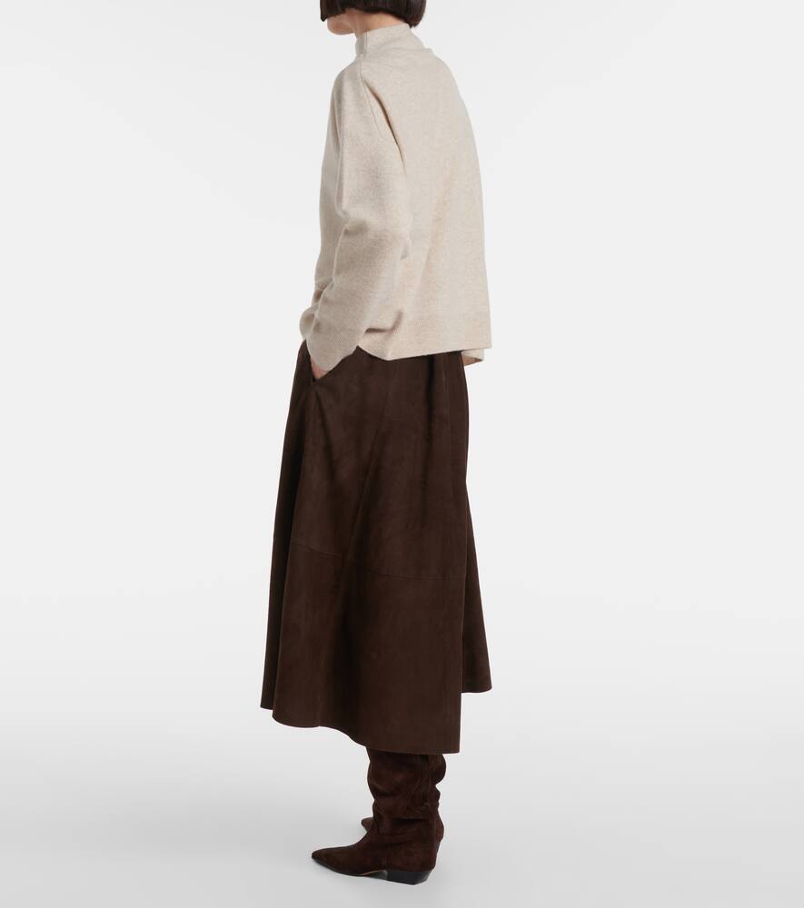 Vince Draped Sweater In Neutral
