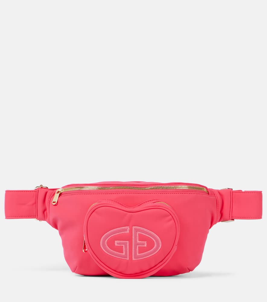 Goldbergh Octavia Logo Belt Bag In Pink