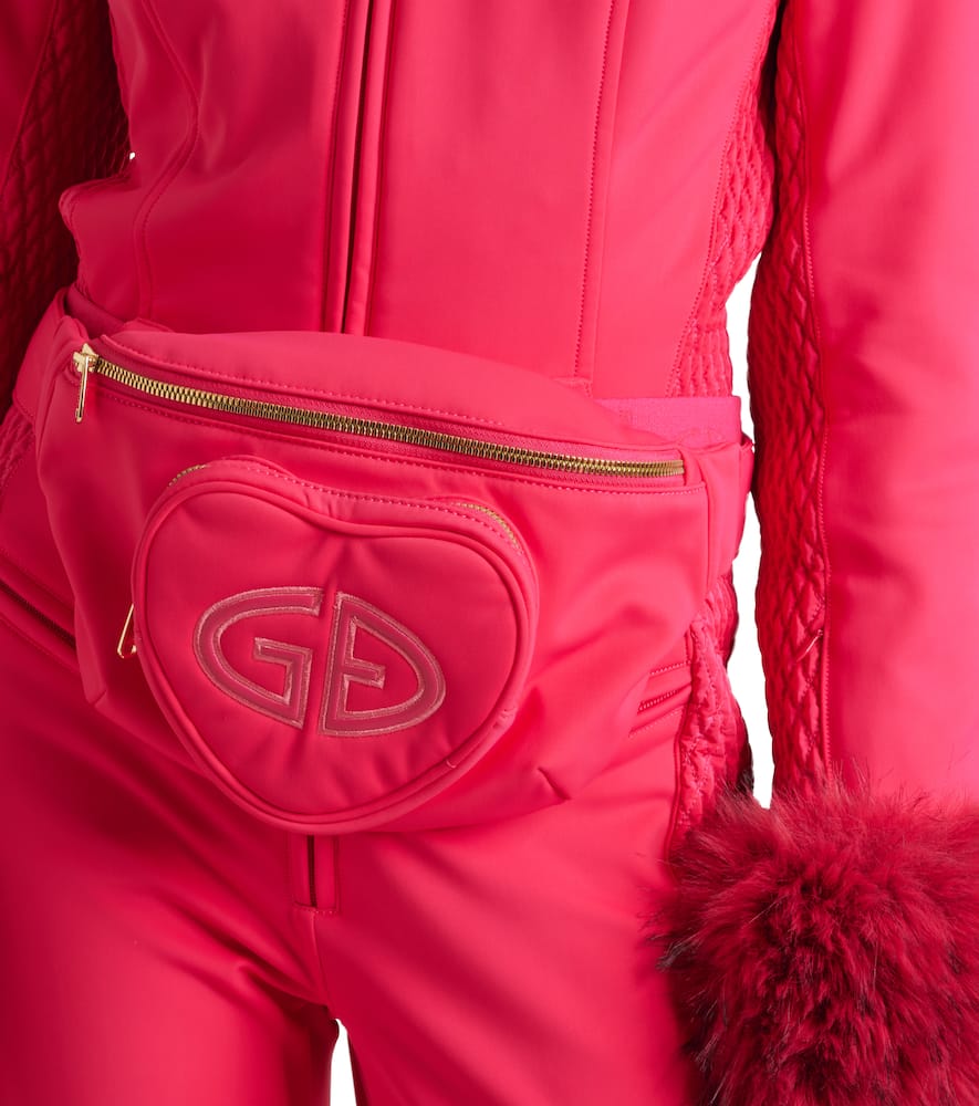 Goldbergh Octavia Logo Belt Bag In Pink