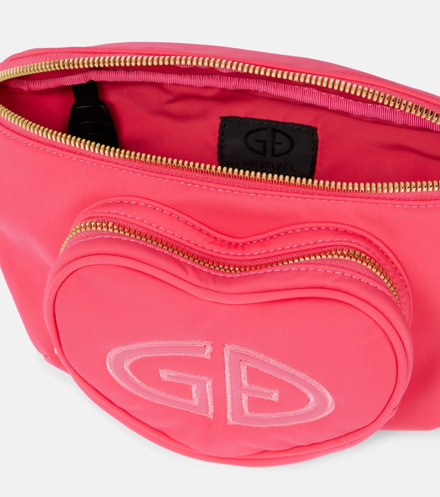 Goldbergh Octavia Logo Belt Bag In Pink