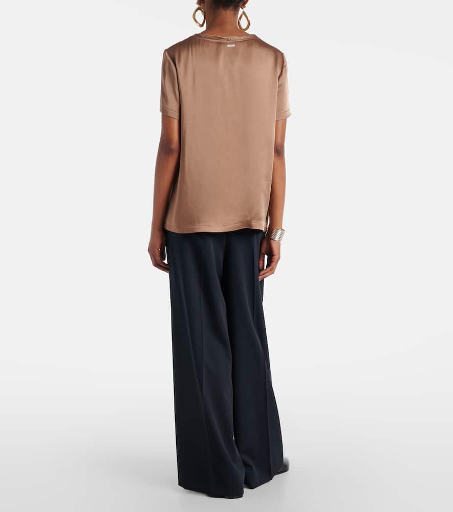 S Max Mara Rebecca Satin Top