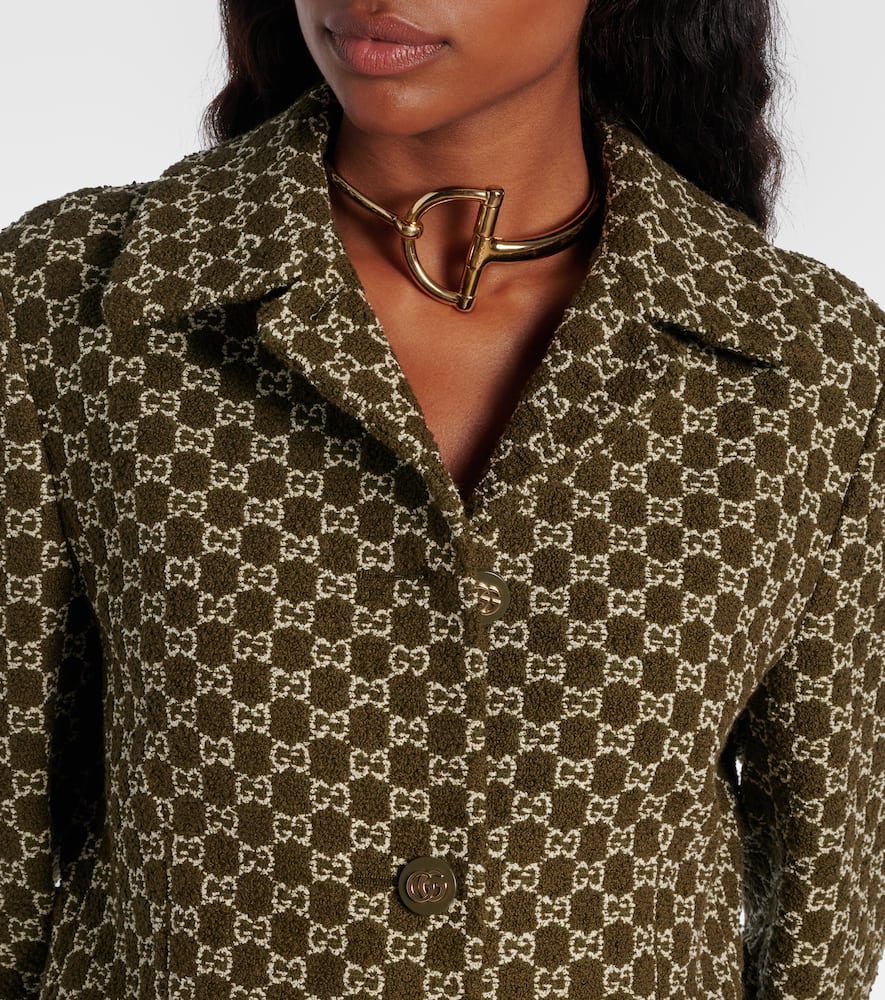 Gucci Staffa Choker In Gold