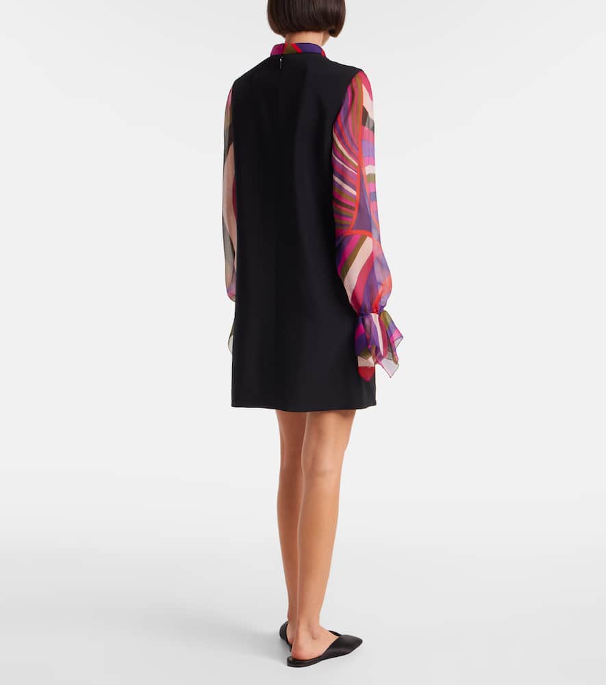 Pucci Iride Cady Minidress In Black