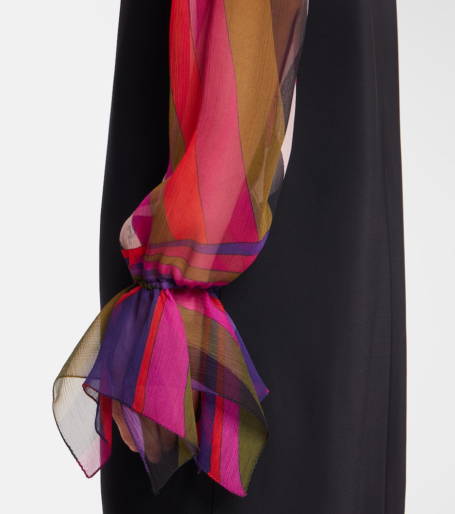 Pucci Iride Cady Minidress In Black