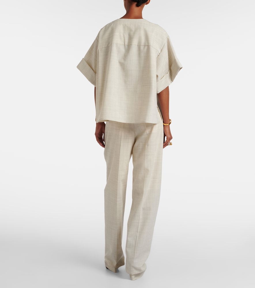  Joseph Joseph Yani Virgin Wool Top 