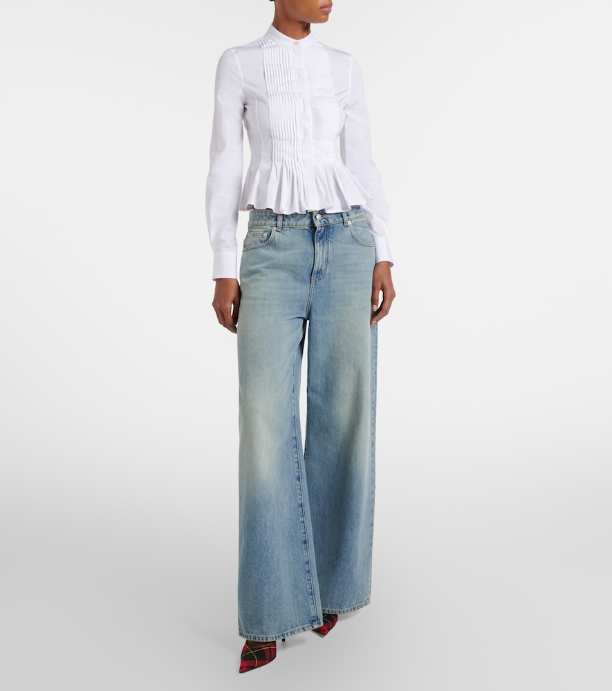 McQueen Cotton poplin shirt