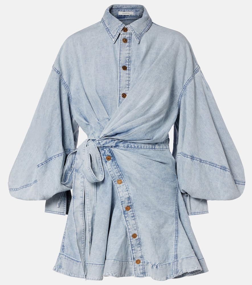 Zimmermann Rebellion Denim Minidress