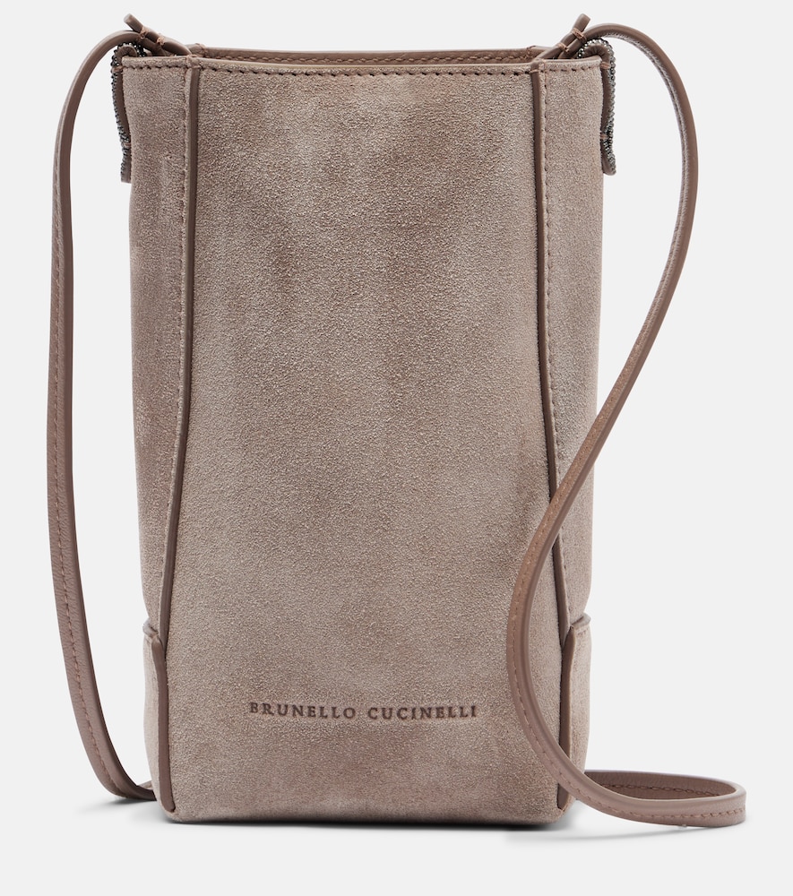 BRUNELLO CUCINELLI Brunello Cucinelli Monili suede shoulder bag　ブルネロ・クチネリ モニリ スエード ショルダーバッグ