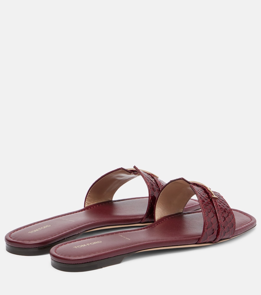  Tom Ford Tom Ford Pantoletten Julianne Aus Leder 