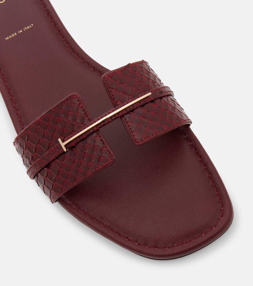  Tom Ford Tom Ford Pantoletten Julianne Aus Leder 