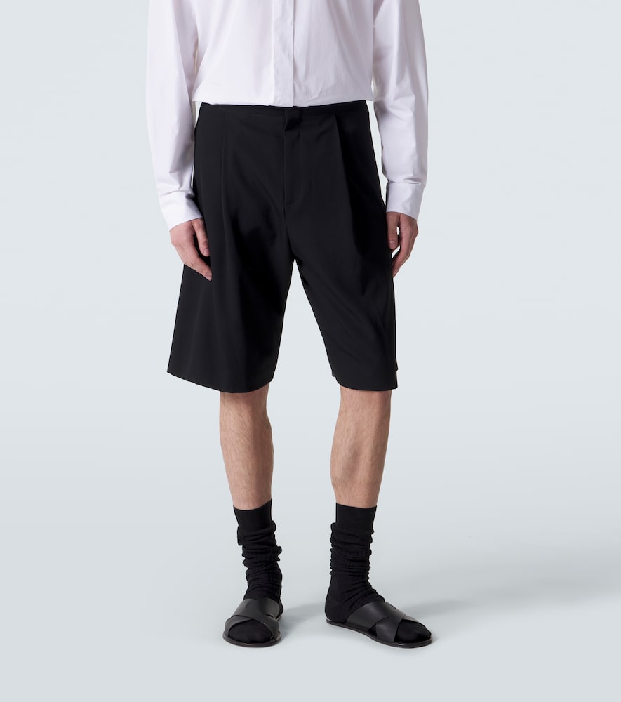  The Row The Row Sayed Wool Shorts 