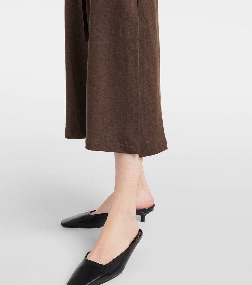 Lemaire Lemaire Midikleid Aus Baumwolle Und Leinen 