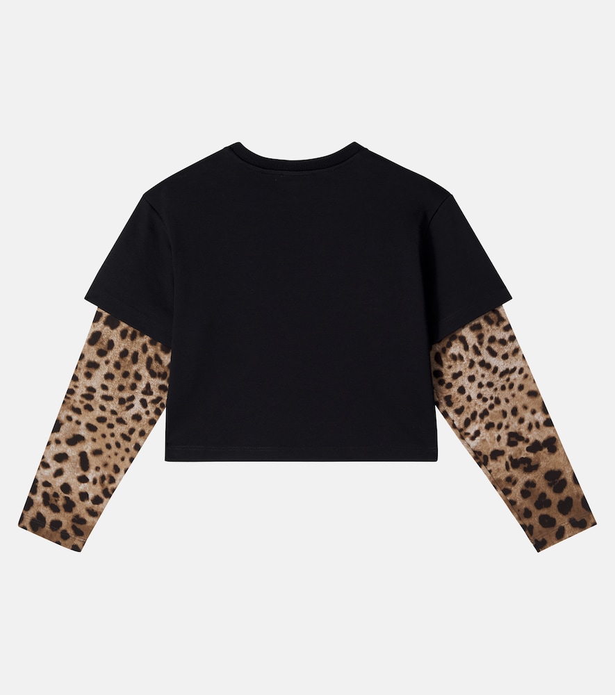  Dolce&gabbana Kids Dolce&gabbana Kids Logo Cotton T-shirt 