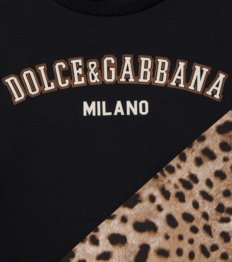  Dolce&gabbana Kids Dolce&gabbana Kids Logo Cotton T-shirt 