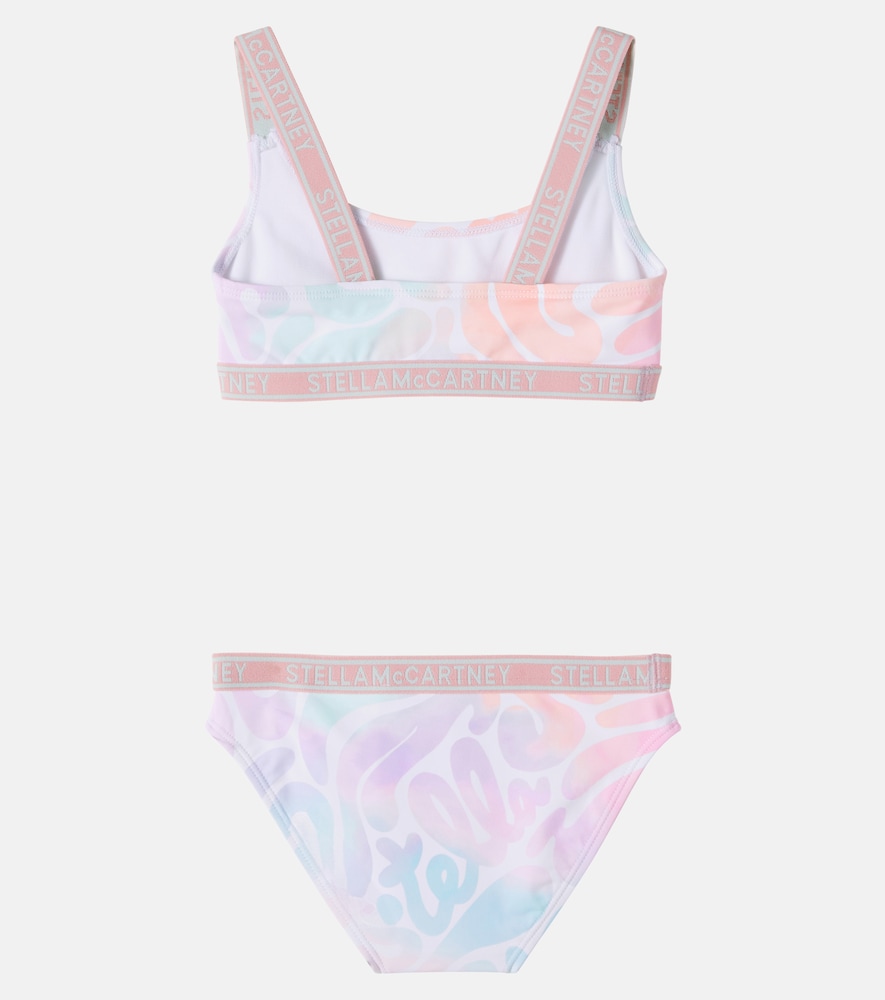  Stella Mccartney Kids Stella Mccartney Kids Logo Bikini 