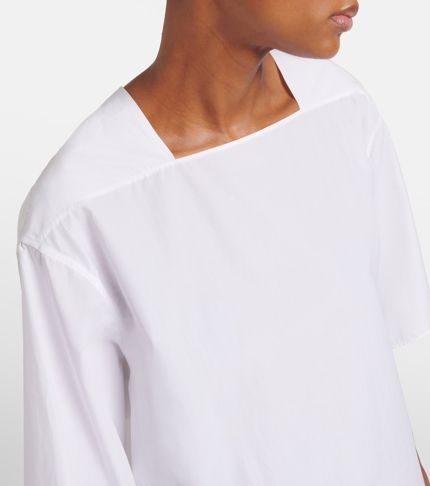 The Row The Row Hamza Cotton Poplin Top 
