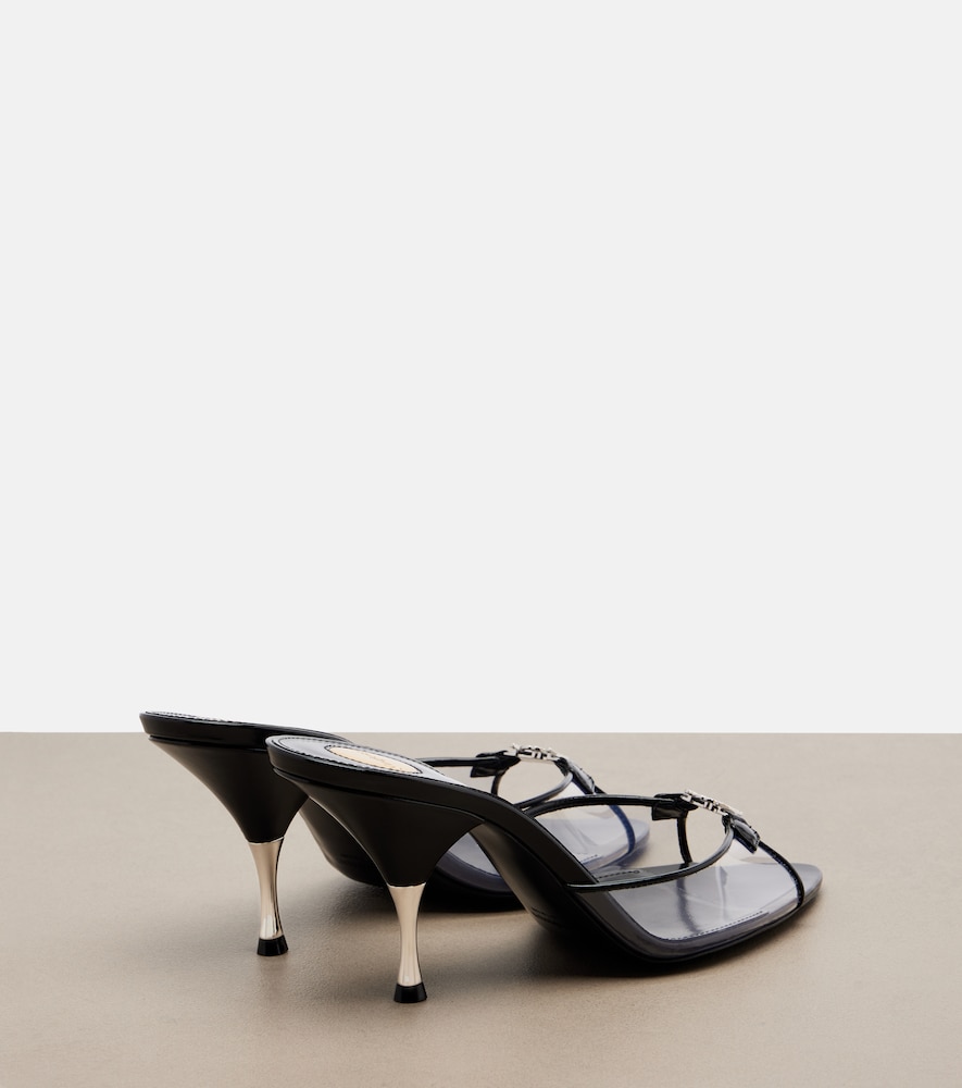  Saint Laurent Saint Laurent Jerry Crystal-embellished Mules 