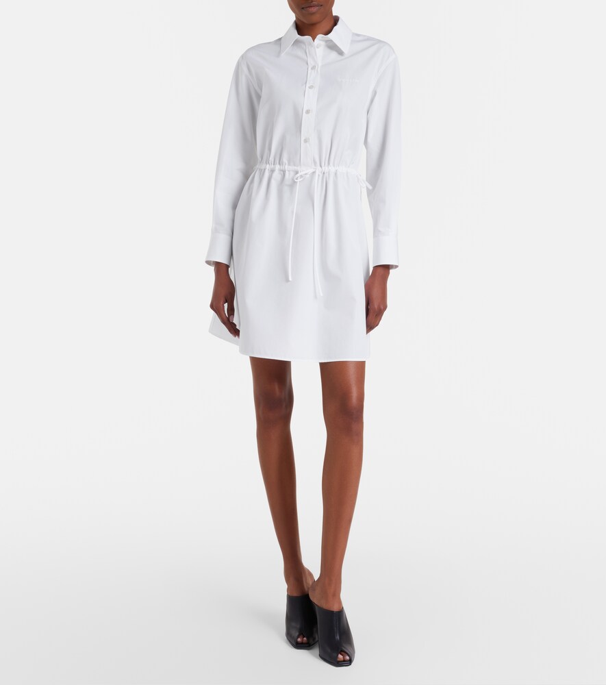 McQueen Cotton poplin shirt dress