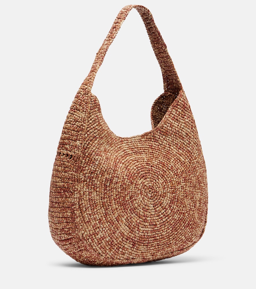 Small Raffia Shoulder Bag