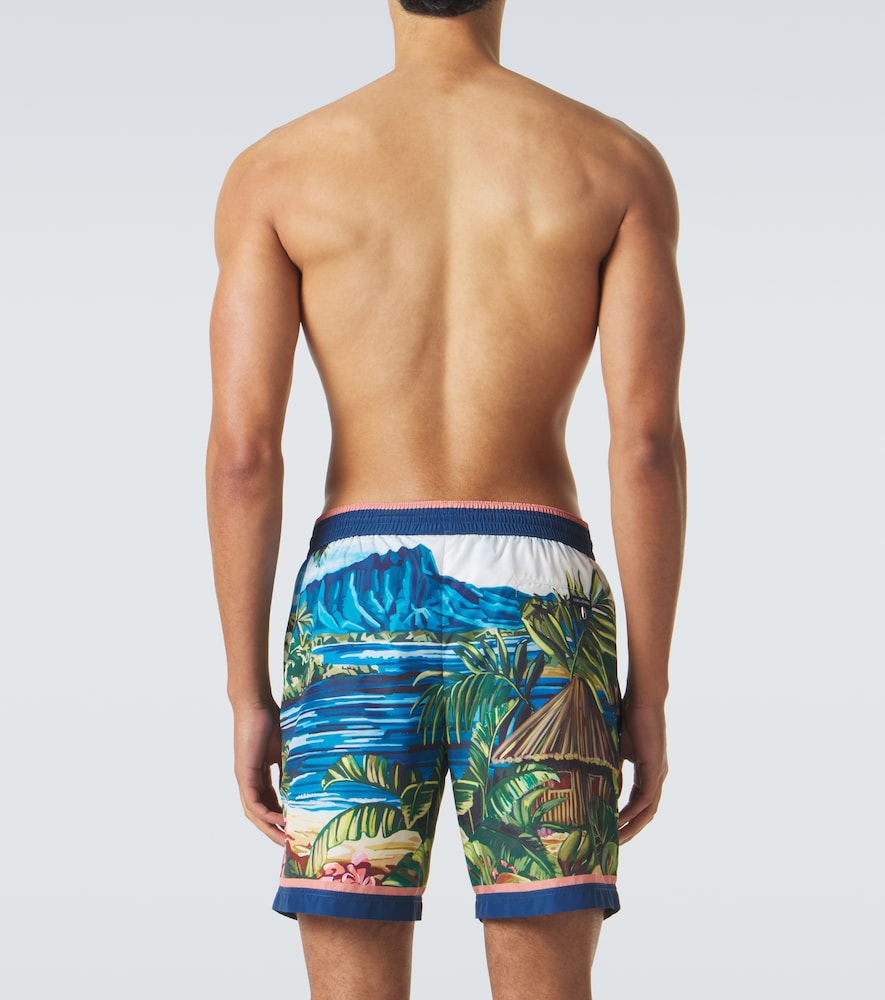  Dolce&gabbana Dolce&gabbana Printed Swim Trunks 